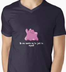 Ditto (Pokemon) Men's V-Neck T-Shirt