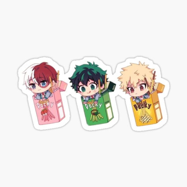 Bakutododeku chibi Sticker