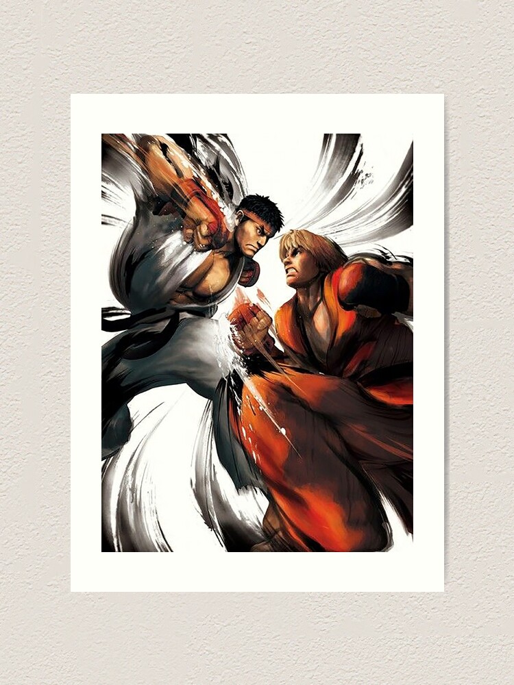 Ken & Ryu Illustration - Street Fighter IV Art Gallery