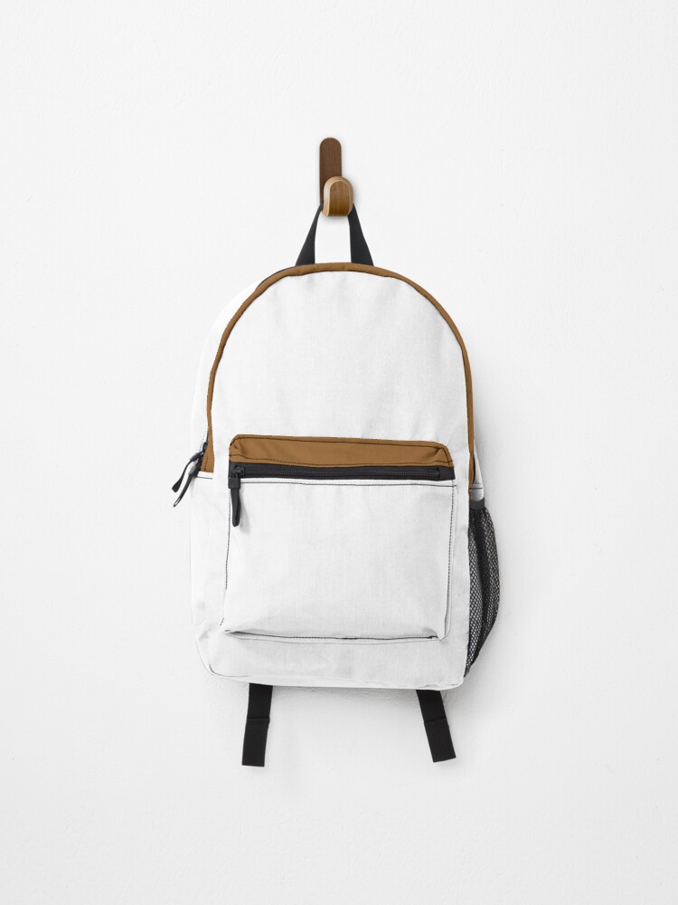 White and brown clearance backpack