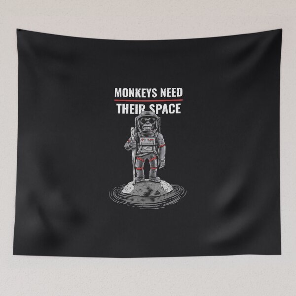 Item preview, Monkeys Need Their Space designed and sold by AladdinMktgs.
