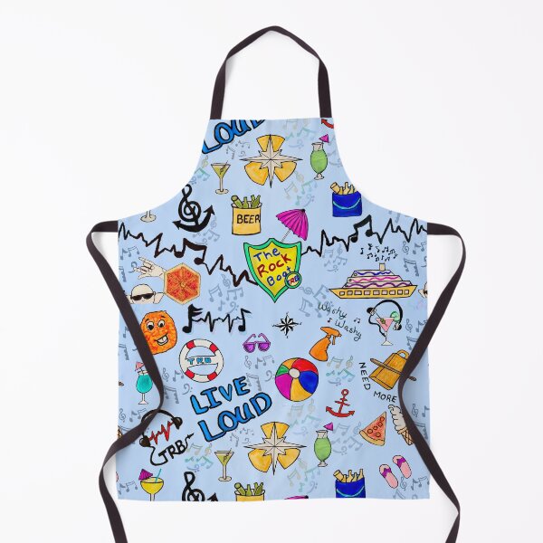 Item preview, The Rock Boat Music Cruise specialty pattern designed and sold by MelindaLedsome.