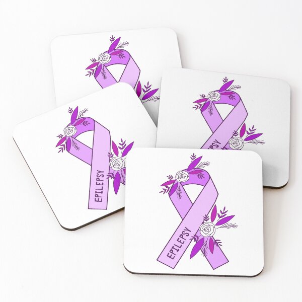 Item preview, Epilepsy Awareness Purple Ribbon designed and sold by lozo828.