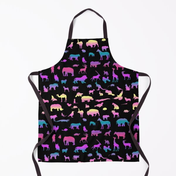 Item preview, Rainbow Safari Animal Zoo Print designed and sold by MelindaLedsome.