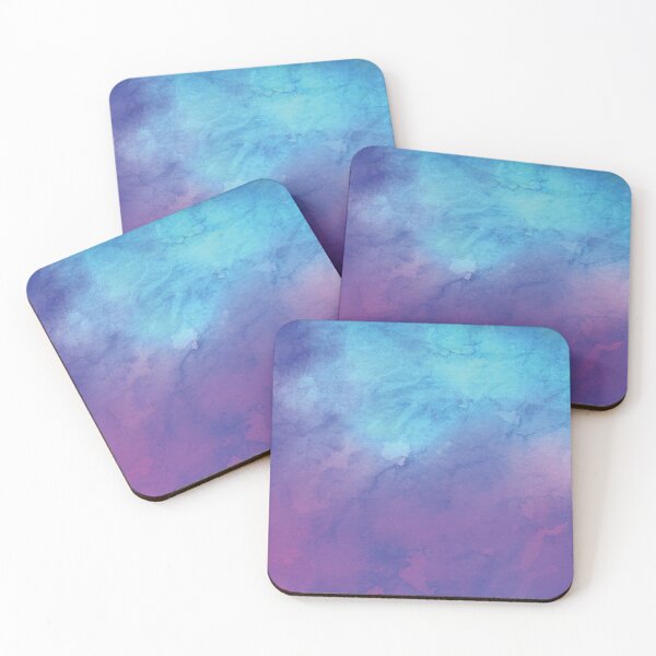Item preview, Vibrant Watercolor blue and violet designed and sold by BlueZenStudio.