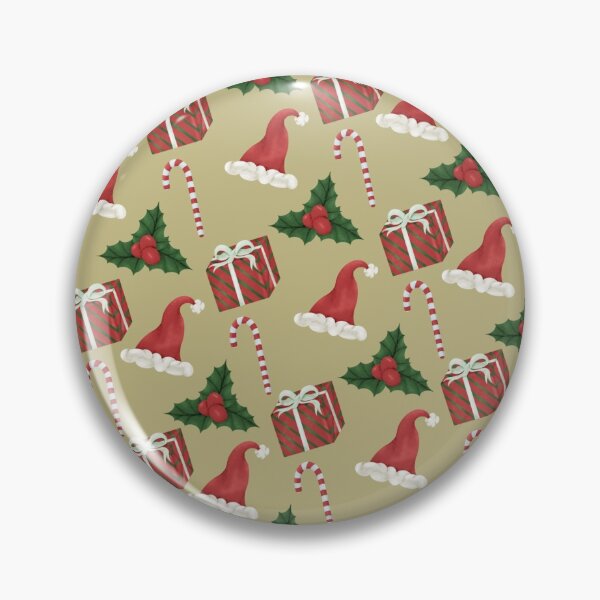 Item preview, Patrón navideño (dorado) designed and sold by LexIllustration.