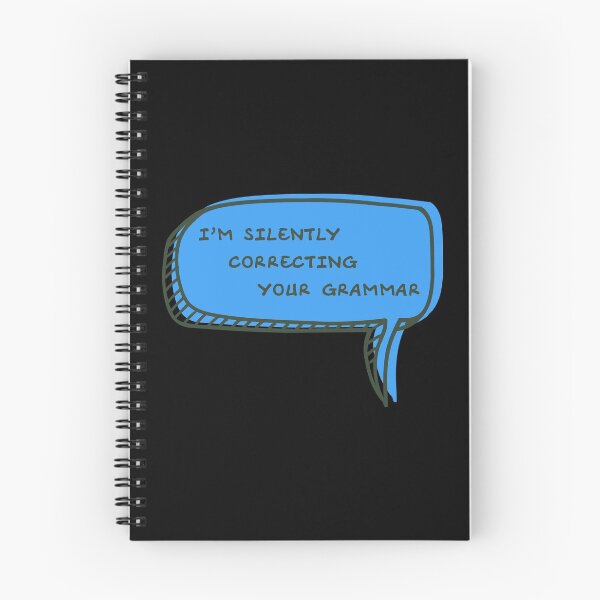Item preview, I'm Silently Correcting Your Grammar (Blue) designed and sold by uutopicaa.