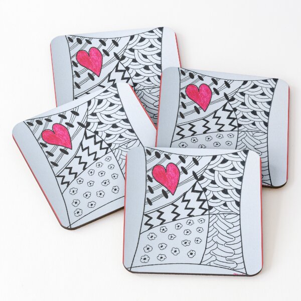 Item preview, Red heart designed and sold by Mathilde GT.