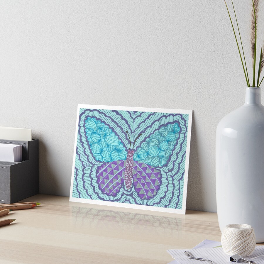 Item preview, Art Board Print designed and sold by Shebags.