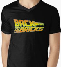 'Back to the Bricks' Men's V-Neck T-Shirt