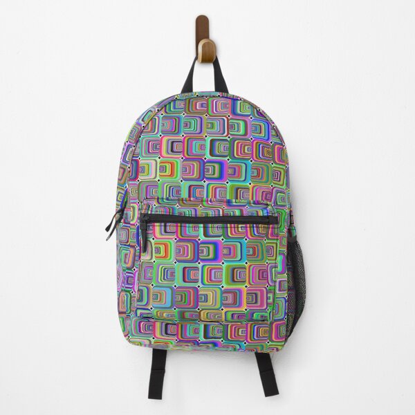 Item preview, Psychedelic Squares in Bright Colors designed and sold by MelindaLedsome.