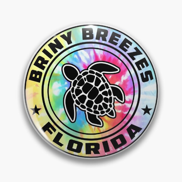 Item preview, Briny Breezes Florida Sea Turtle FL designed and sold by DESTINATIONS DECAL.