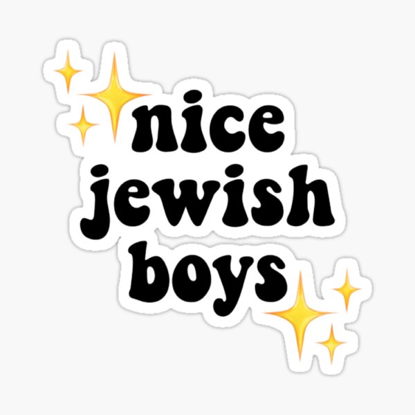 Nice Jewish Boys Sticker