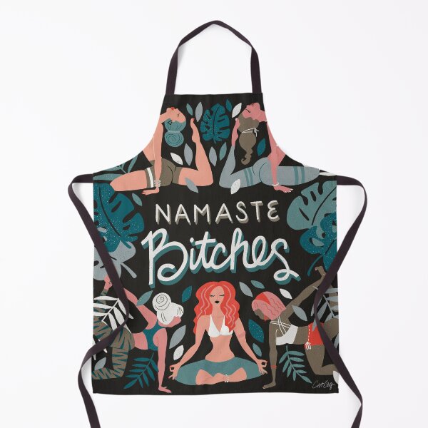 Item preview, Namaste, Bitches – Charcoal Palette designed and sold by Cat Coquillette.