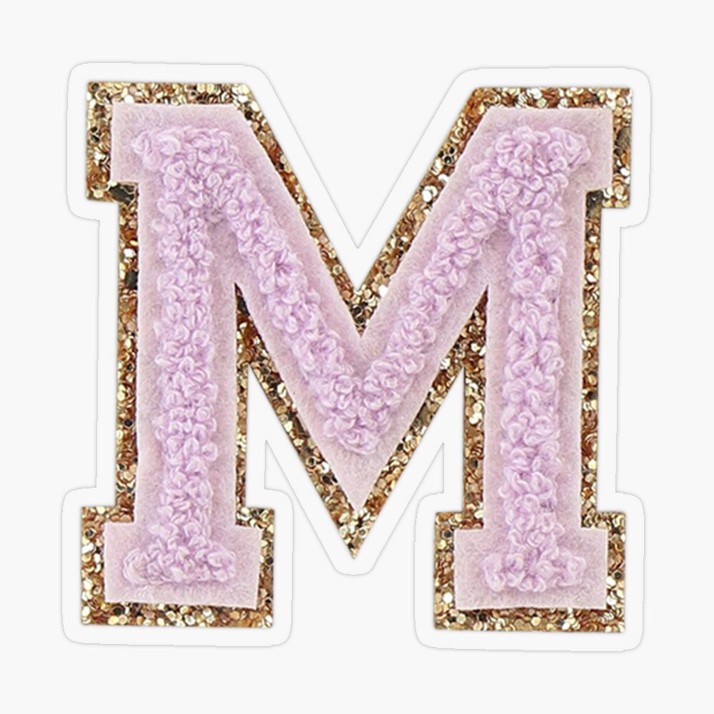 Preppy Pink Varsity Letter M Sticker for Sale by ktp100  Preppy  wallpaper, Preppy stickers, Preppy aesthetic wallpaper