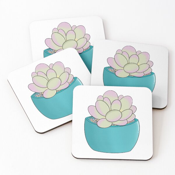 Item preview, Potted Moonstone Succulent  designed and sold by AloeThere.
