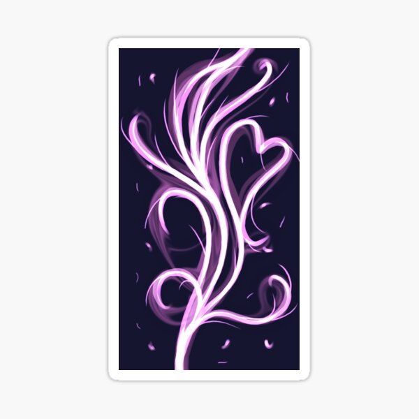 Pink Magic Wisps Sticker
