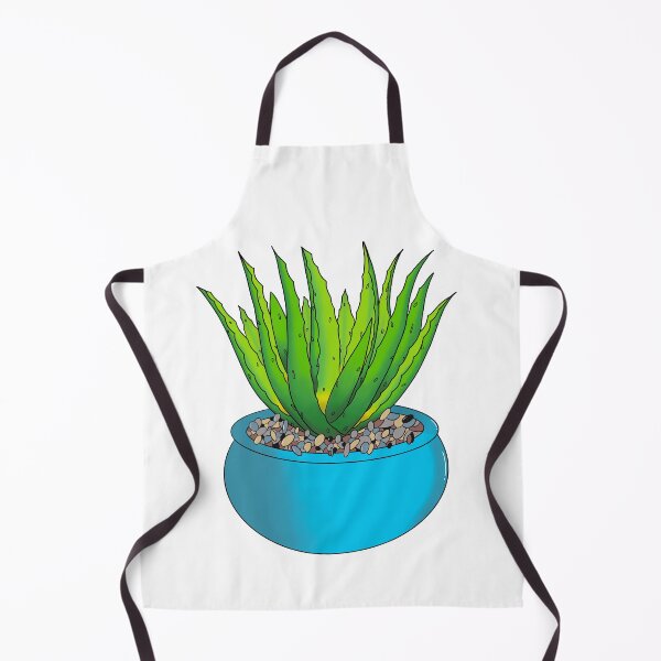 Item preview, Blue Potted Aloe Plant designed and sold by AloeThere.