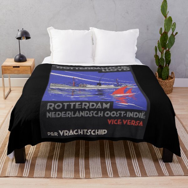 Artikelvorschau, Rotterdam vintage travel poster entworfen und verkauft von stickart-marek.