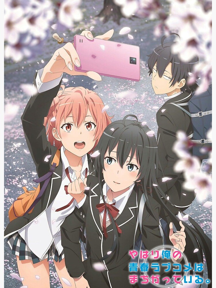 Yahari Ore no Seishun Love Comedy wa Machigatteiru Art Board Print by  Laramenhur