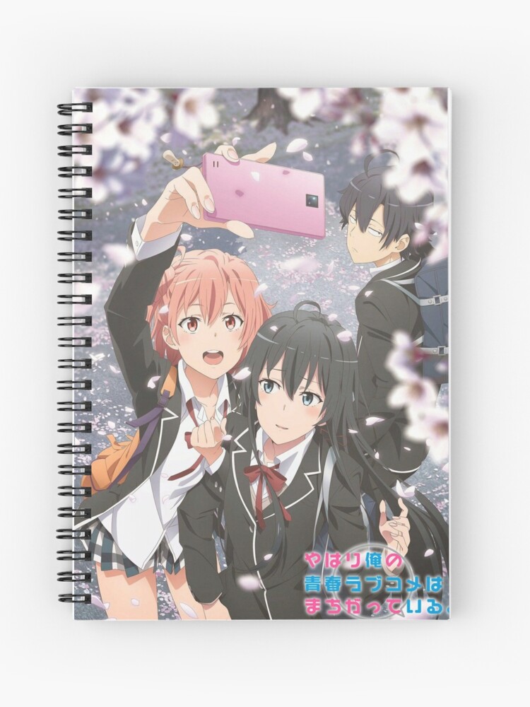 Oregairu Art Design (HIGH QUALITY) Spiral Notebook for Sale by shigurui7