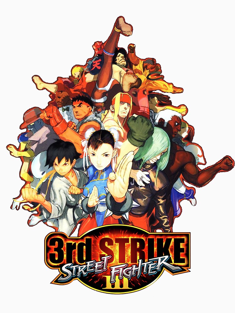 street fighter 3rd strike t shirt