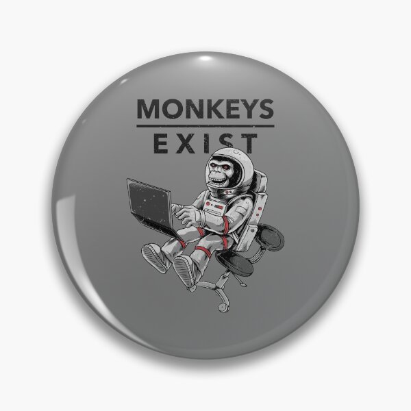 Item preview, Monkeys Exist designed and sold by AladdinMktgs.