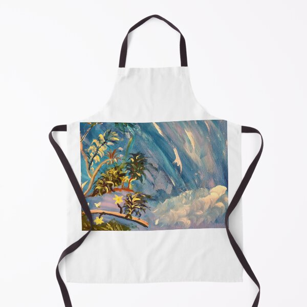 Item preview, Tropical waterfall painting designed and sold by Phooph1.