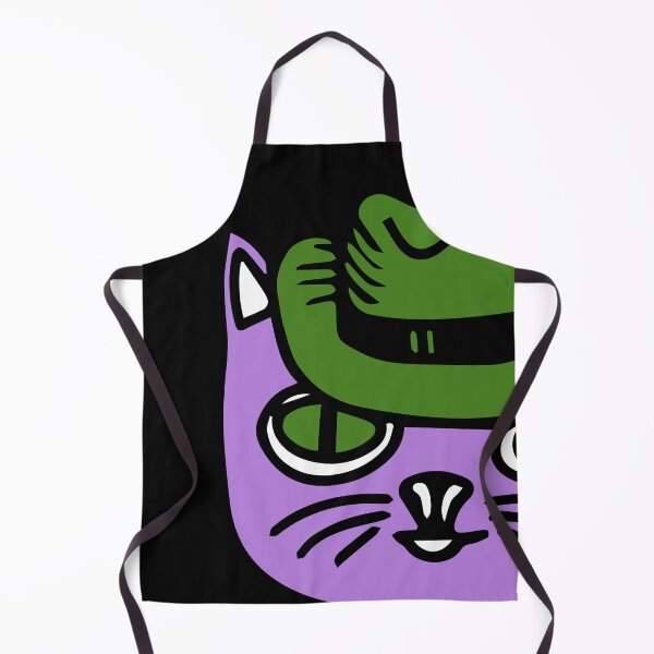 Item preview, Cat in a Hat Discreet Pride Genderqueer Colors designed and sold by TopplundDesigns.