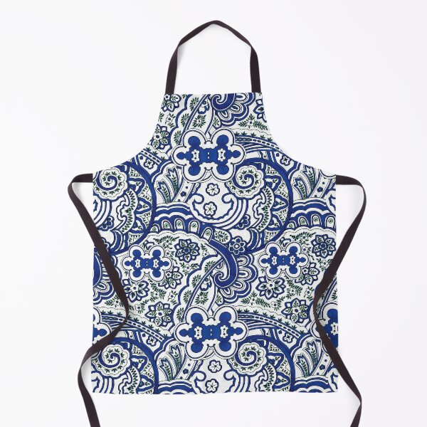 Item preview, Blue Paisley Swirls designed and sold by MelindaLedsome.