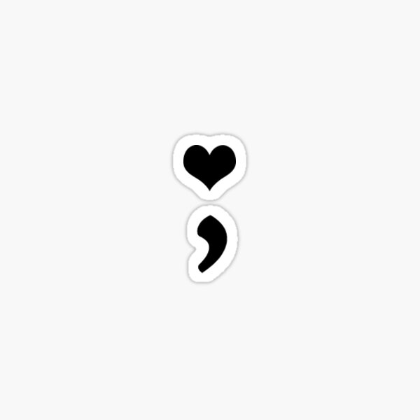 INFINITY HEART WITH SEMICOLON THANK YOU. . . . . . . . . . . . . . . .  #infinity #heart #infinityheart #semicolon #tattoo #fineline #fi... |  Instagram