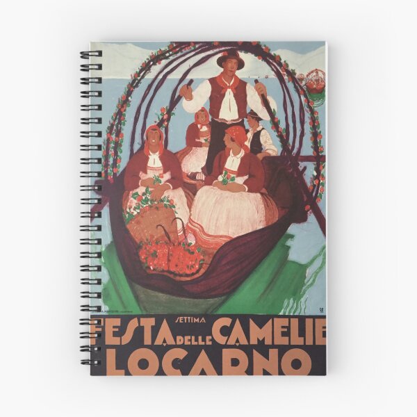 Item preview, Locarno vintage travel poster designed and sold by stickart-marek.
