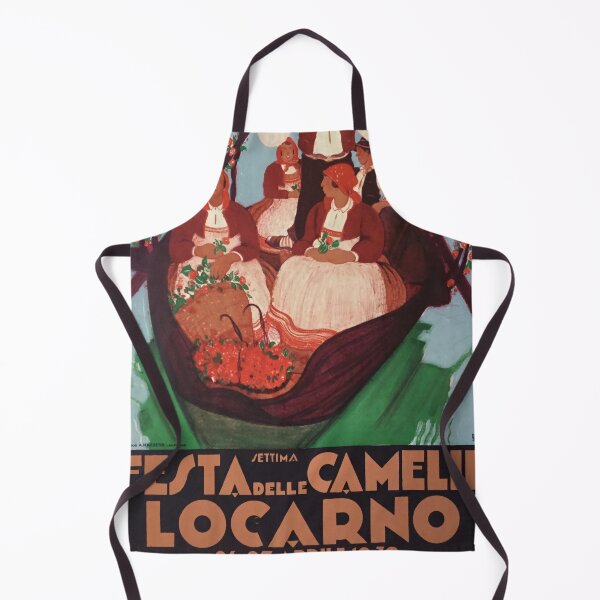 Item preview, Locarno vintage travel poster designed and sold by stickart-marek.