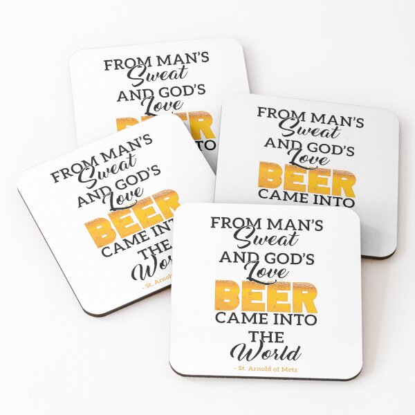 Item preview, Man's sweat + God's love = Beer designed and sold by SRuizdesign.