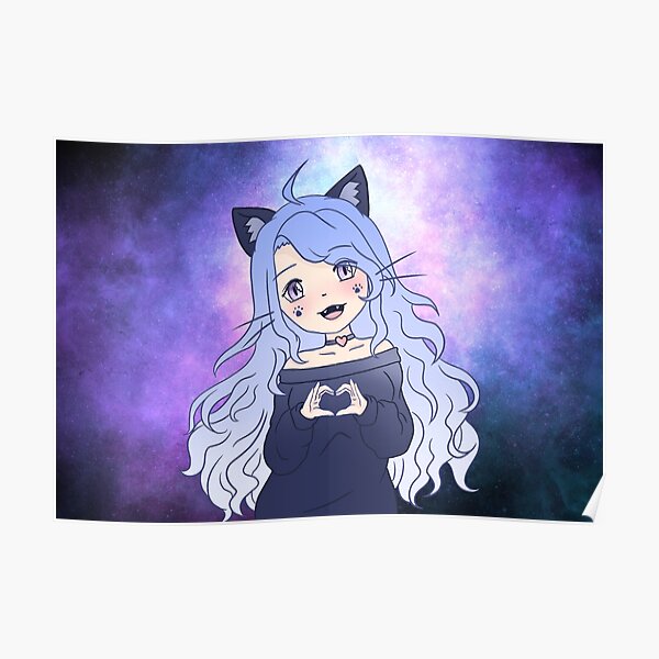 Cat Girl Poster