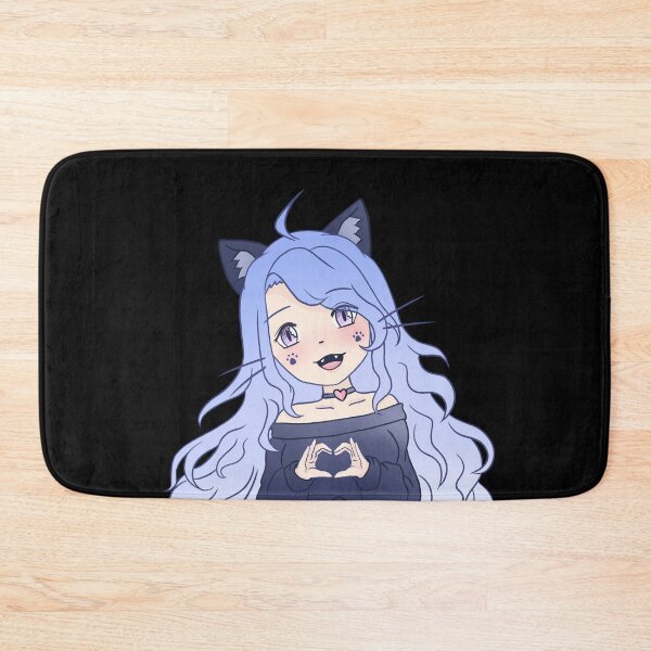 Cat Girl Bath Mat