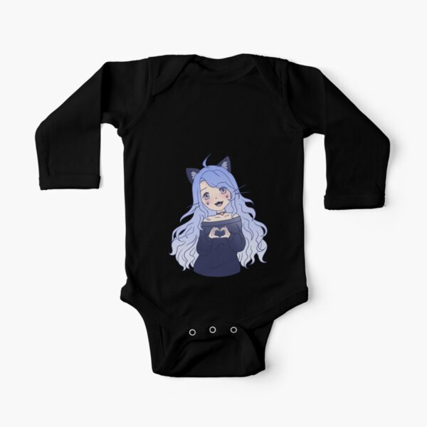 Cat Girl Long Sleeve Baby One-Piece