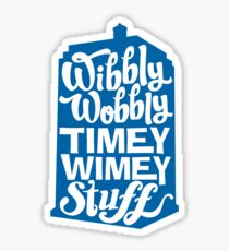 Timey Wimey Sticker