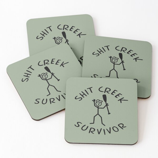 Item preview, Shit Creek Survivor designed and sold by KissingFrogs.