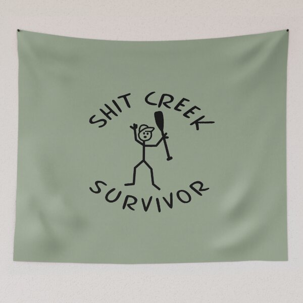 Item preview, Shit Creek Survivor designed and sold by KissingFrogs.