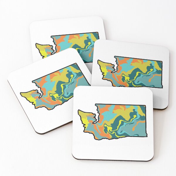 Item preview, Marble Washington State designed and sold by poundslettering.