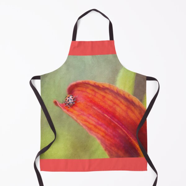 Item preview, Ladybug On Orange Lily designed and sold by Sharon McConnell.