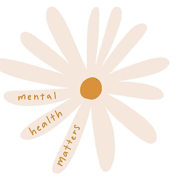 Artwork thumbnail, mental health matters flower by kkram7