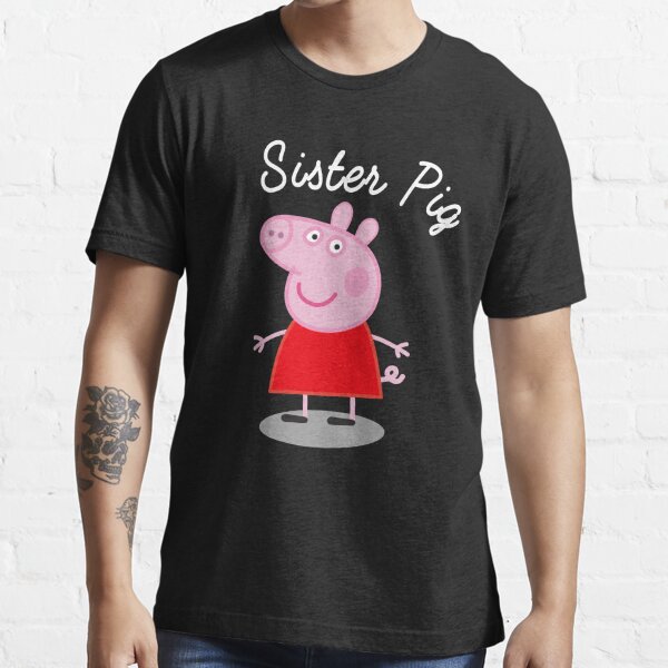 Brother Pig T Shirts Redbubble - illuminati peppa pig roblox