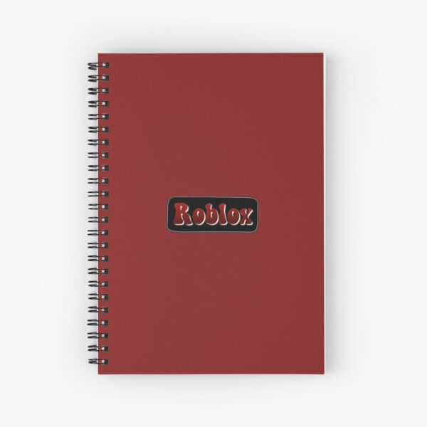 Roblox Pack Spiral Notebooks Redbubble - composition book college ruled notebook minecraft roblox