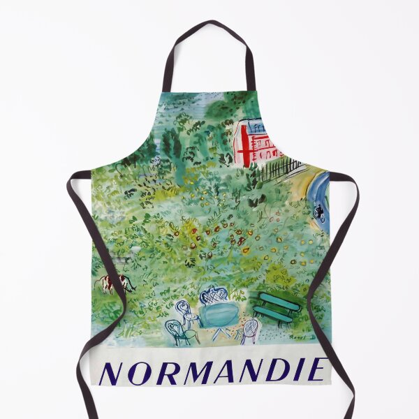 Artikelvorschau, Normandie vintage travel poster entworfen und verkauft von stickart-marek.