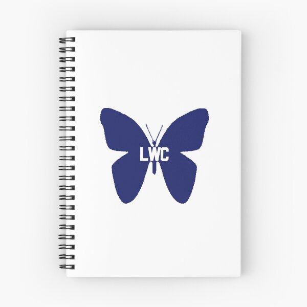 Item preview, Lake of the Woods LWC Camp Letters Inside Blue Monarch Butterfly designed and sold by byemma.