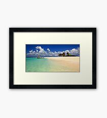 Sandy Island, Anguilla Framed Print