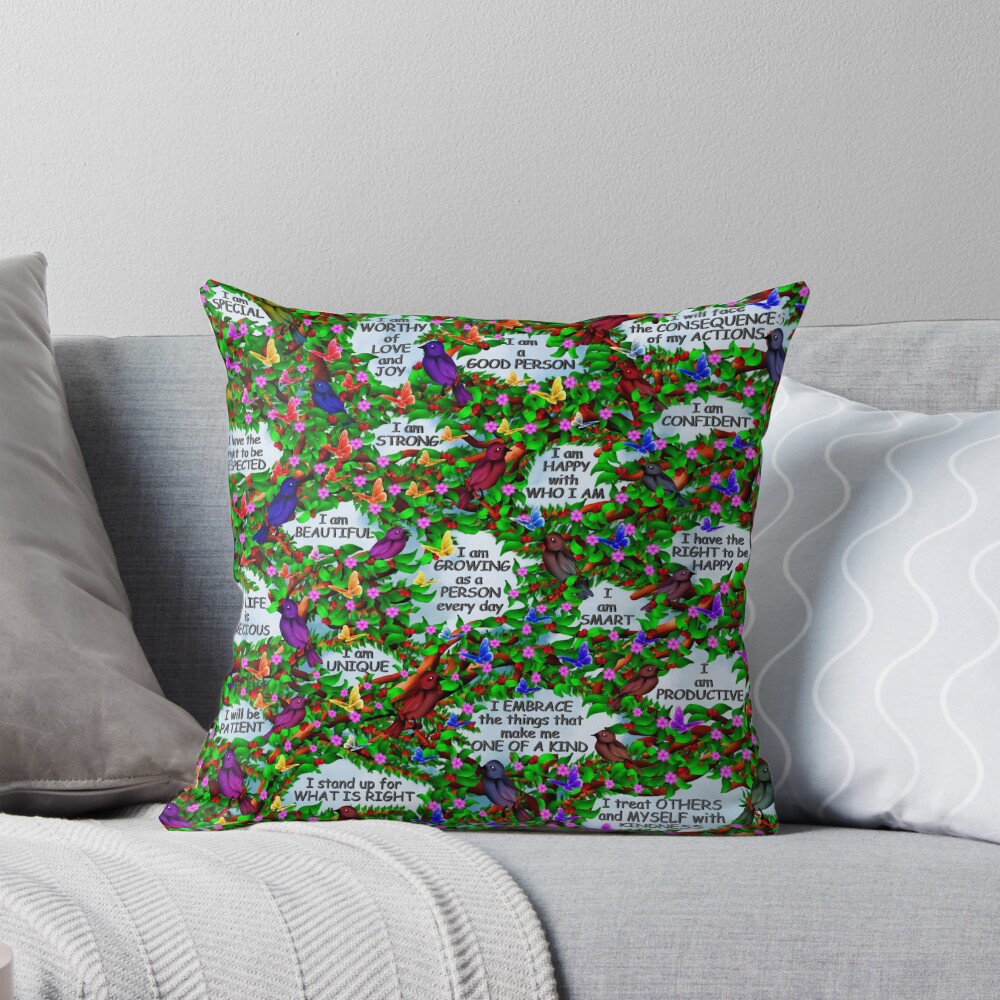 Item preview, Throw Pillow designed and sold by NicoleK-design.