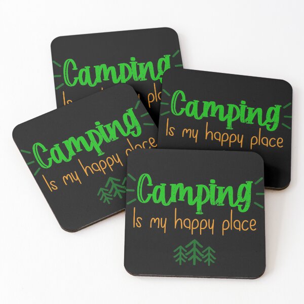 Item preview, Camping Is My Happy Place designed and sold by JMDesignHouse.
